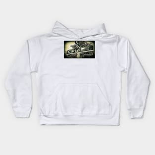 Carlyle Avenue, Santa Monica, California by Mistah Wilson Kids Hoodie